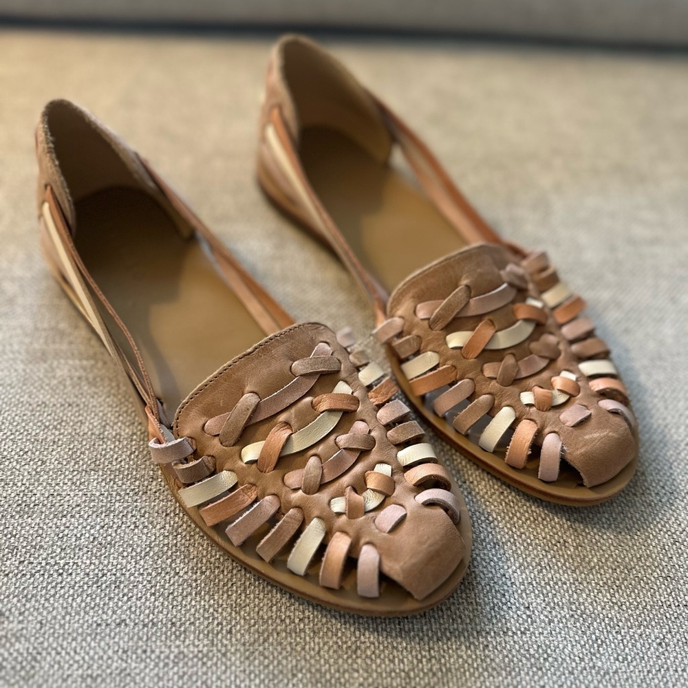 Nisolo Woven Leather Sandals